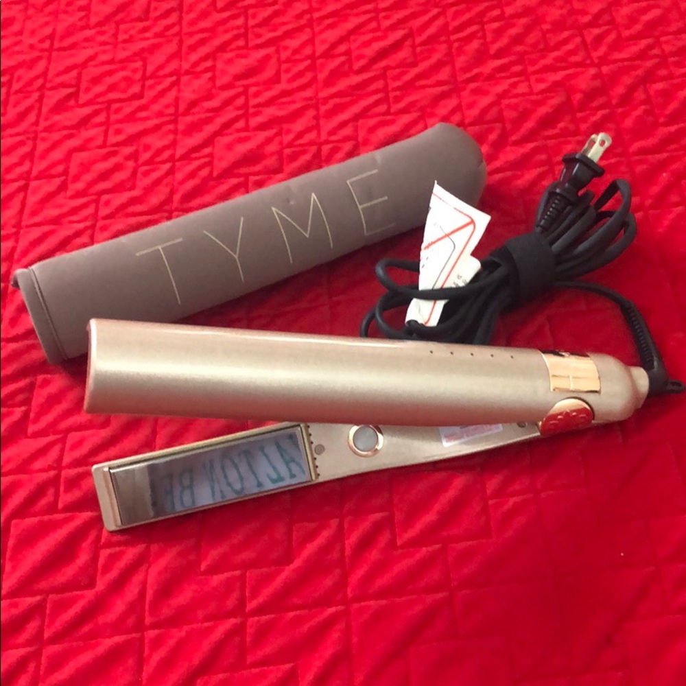 Flat and curling iron